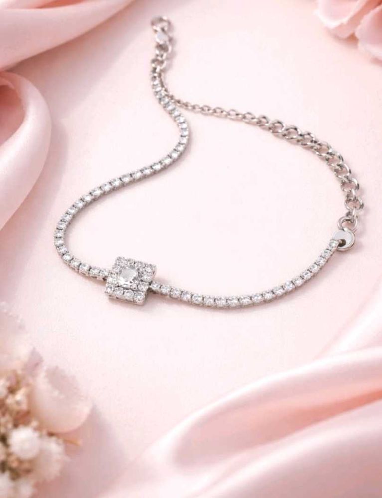 Sparkling Silver Bracelet