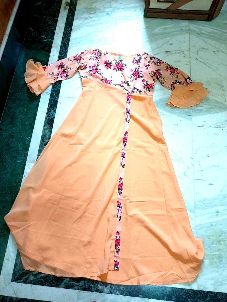 flower print kurti