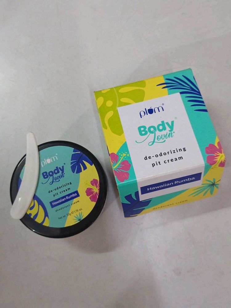 Plum Body Lovin' Hawaiian Rumba pit cream