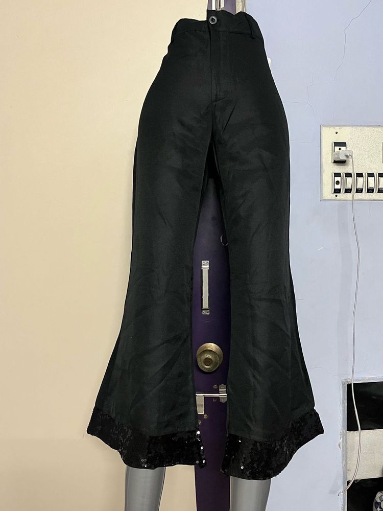 Pintrest Black Flared Pants