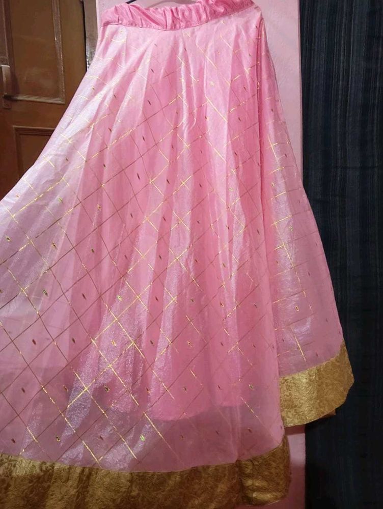 Pink Kurta With Dupatta