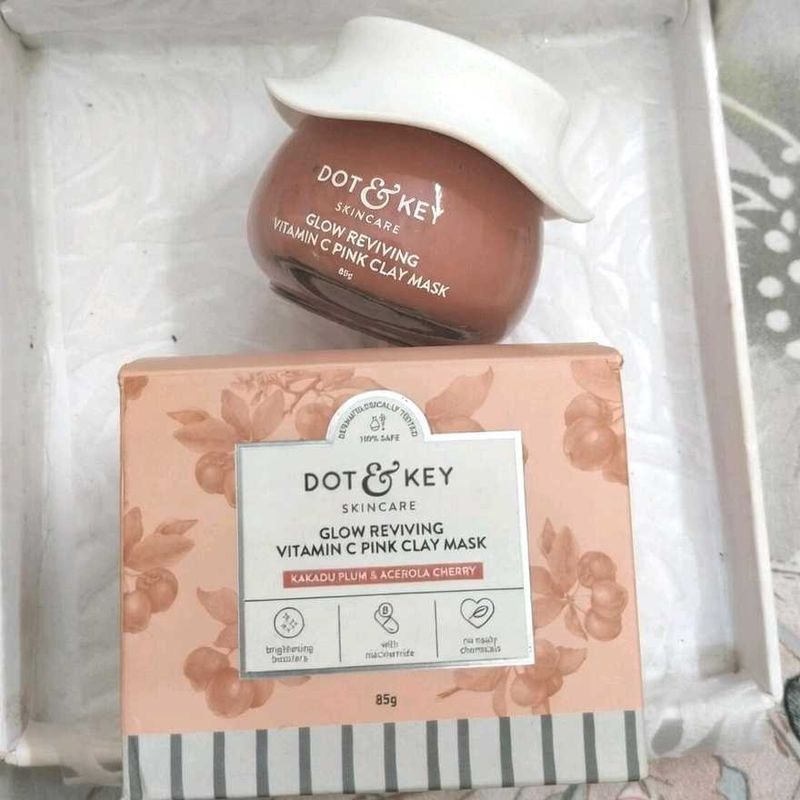 Dot &amp; Key Pink Clay Mask