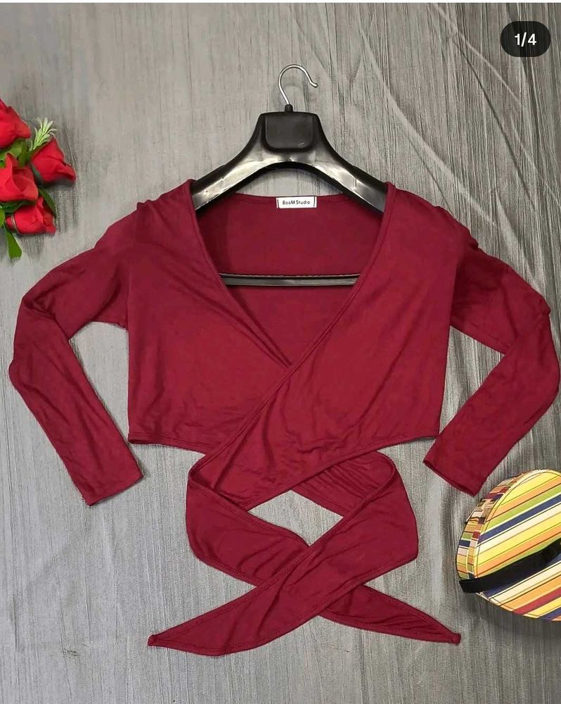 Women Wrap Up Top
