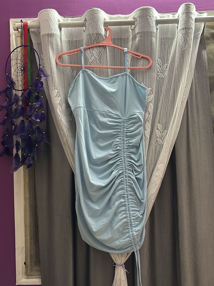 Cute Bodycon Blue Dress
