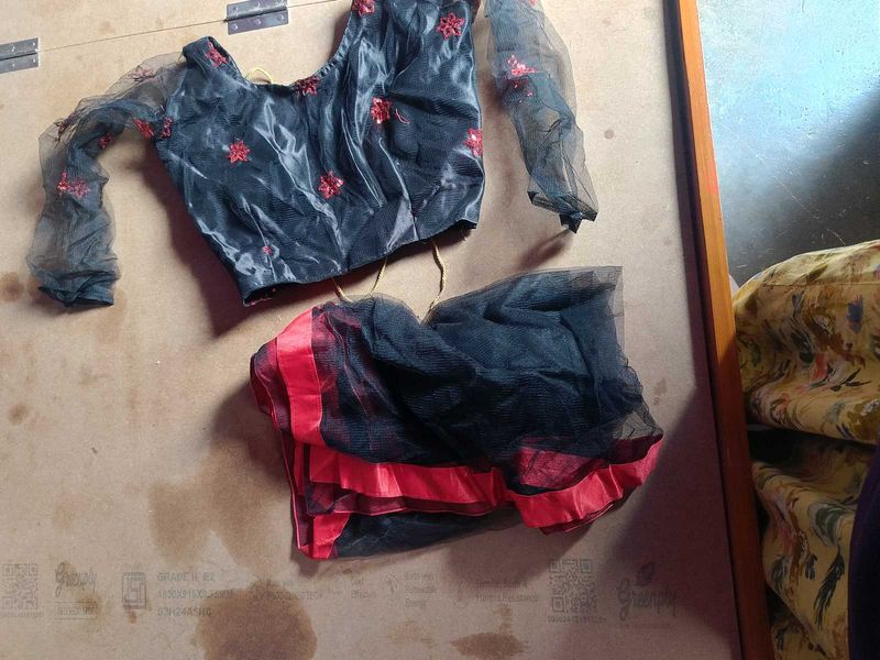 Black Lehenga Choli Set