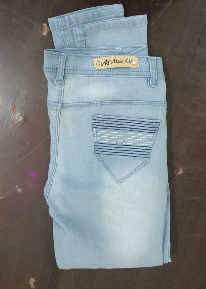 Miss Lu Light Wash Jeans