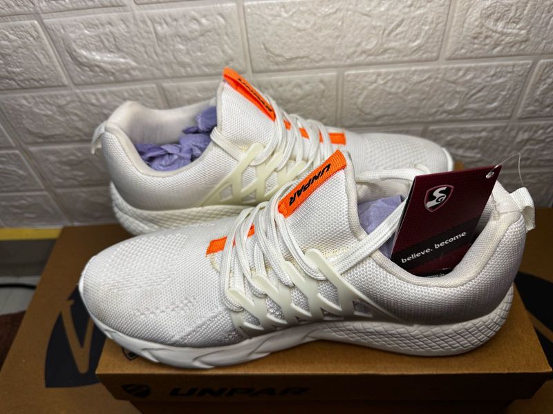 WEB White Shoes – Sizes 10