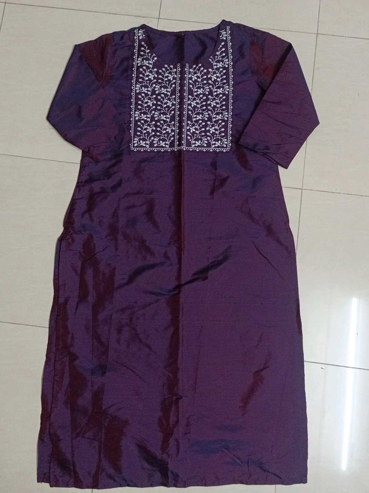 L size Purple Kurthi