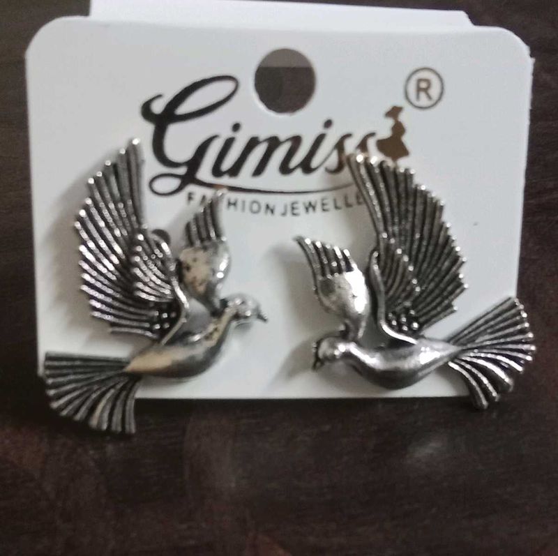 Dove Earrings - Gimiss Fashion Jewellery