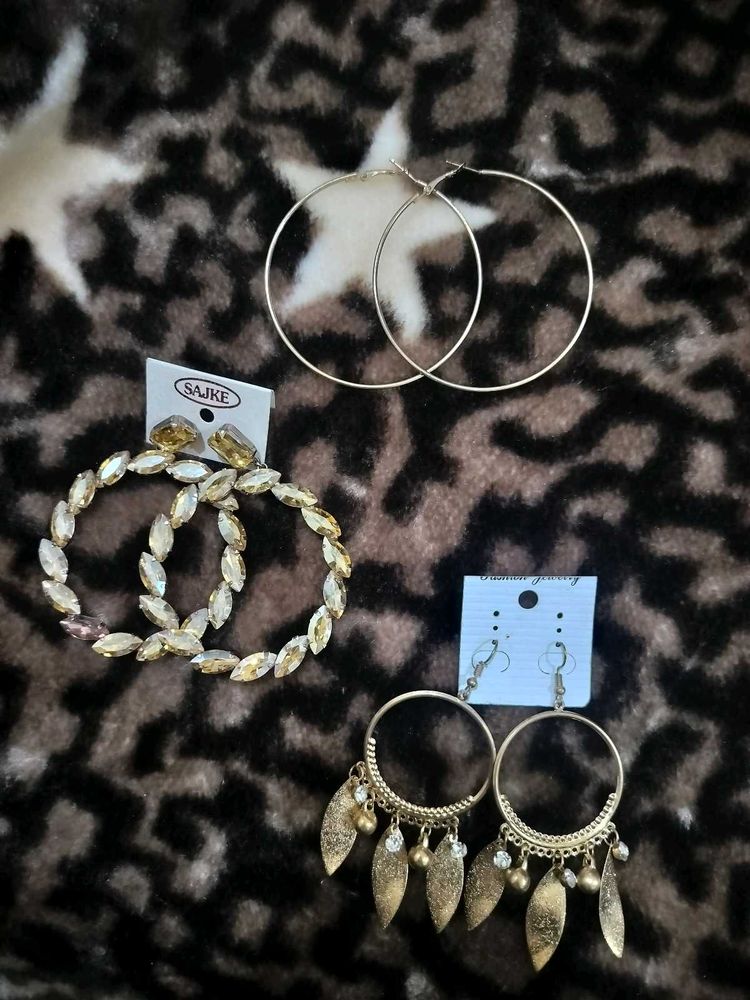 Assorted Earrings &amp; Hair Clip Set