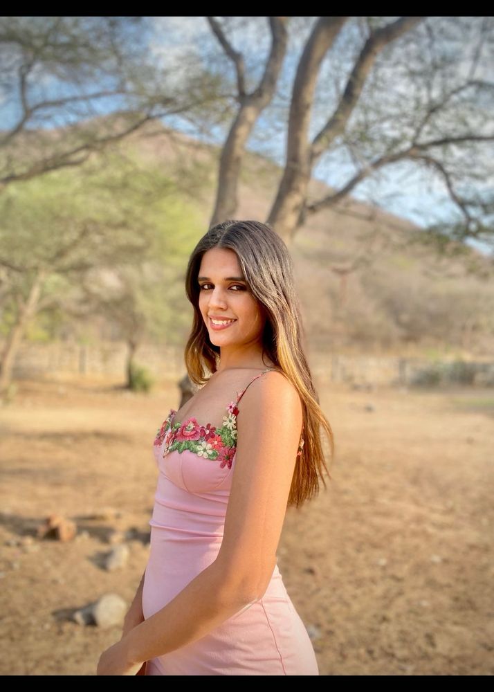 Savanna Beautiful Pink Floral Dress
