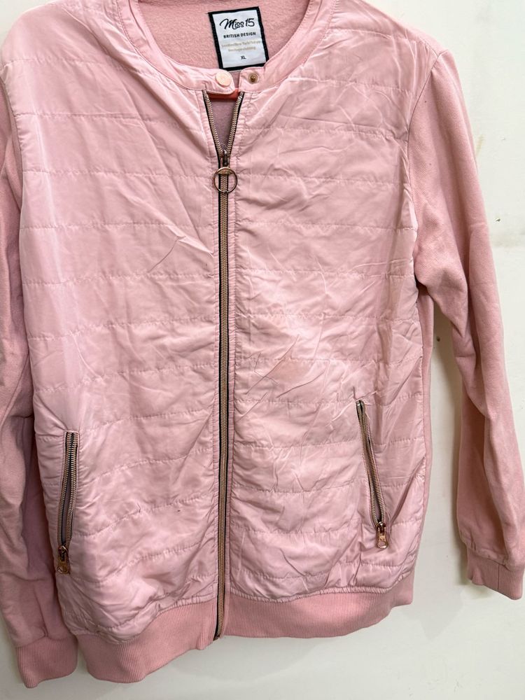 Pink Bomber Jacket