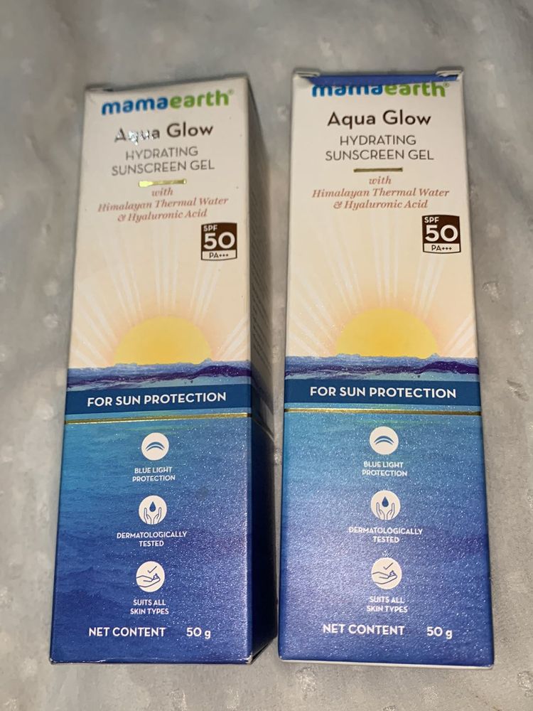 Mamaearth Aqua Glow Sunscreen(fixed Price)