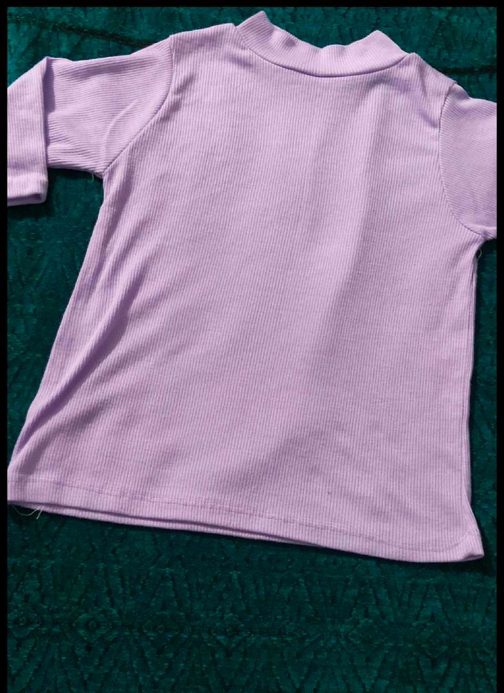 Ribbed Long Sleeve Top