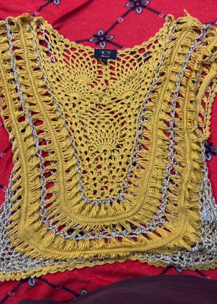 Crochet Fringe Top