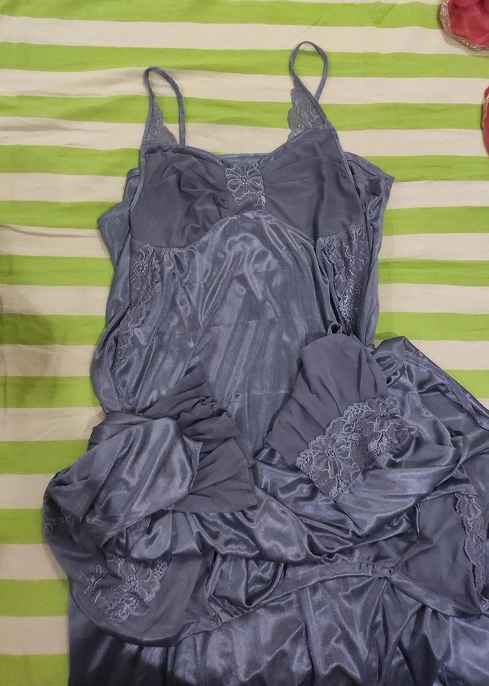 TIGYWIGY Satin Classic Night Wear