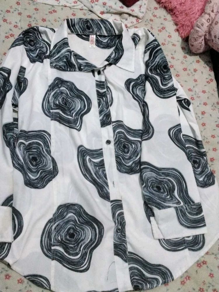 Abstract Print Shirt (not used)