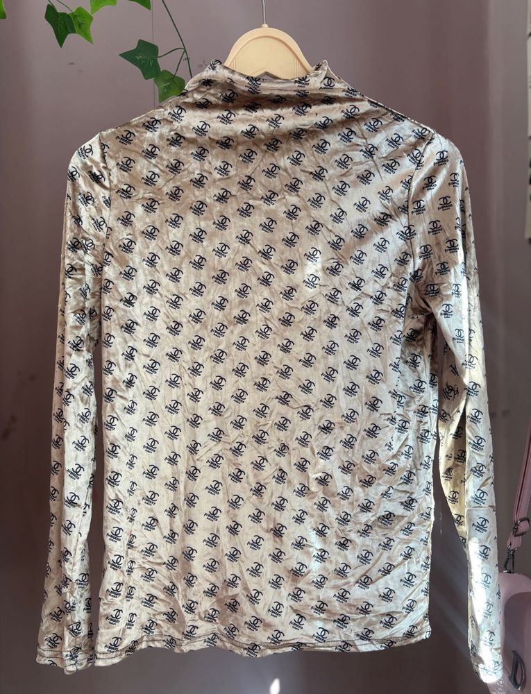 Sale😍🫣🍒Dupe Chanel High Neck Top