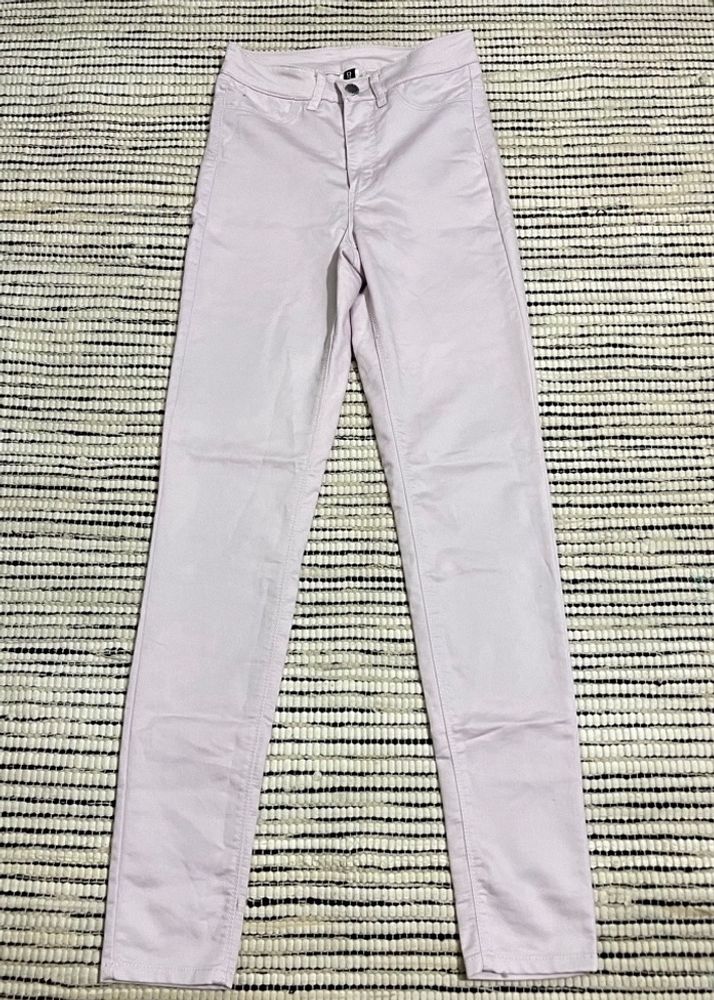 H&amp;M Lavender Skinny Jeans