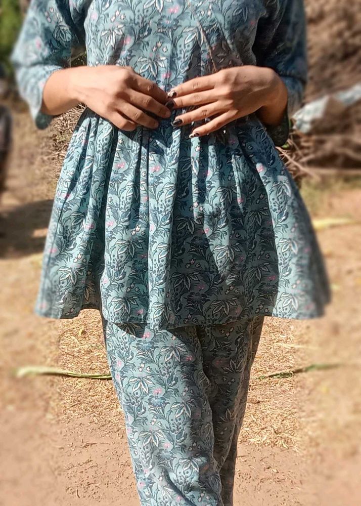 Pure Cotton Fabric Co-ord Set ✨