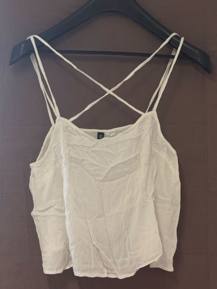 Pretty Back Crop Top