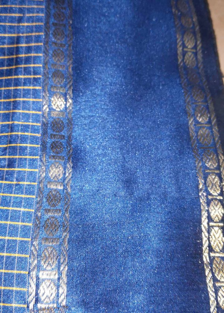 Elegant Blue Saree