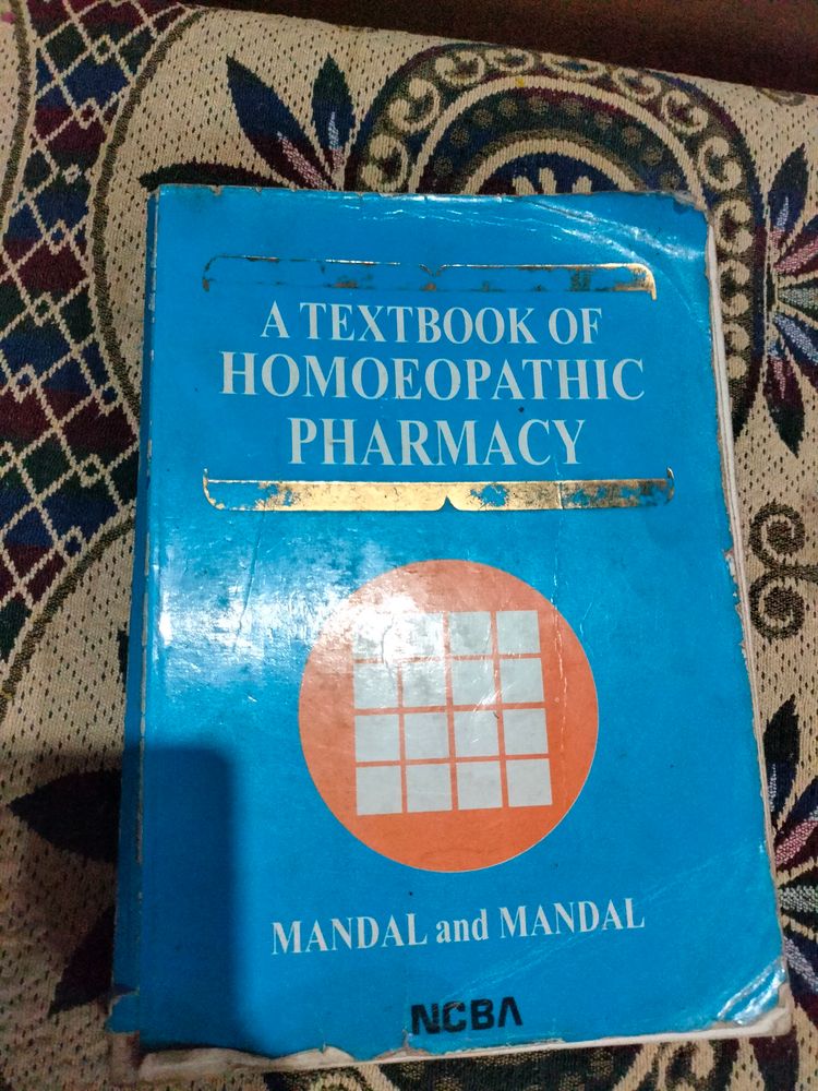 Textbook Of Homeopathic Pharmacy Mandal And Manda