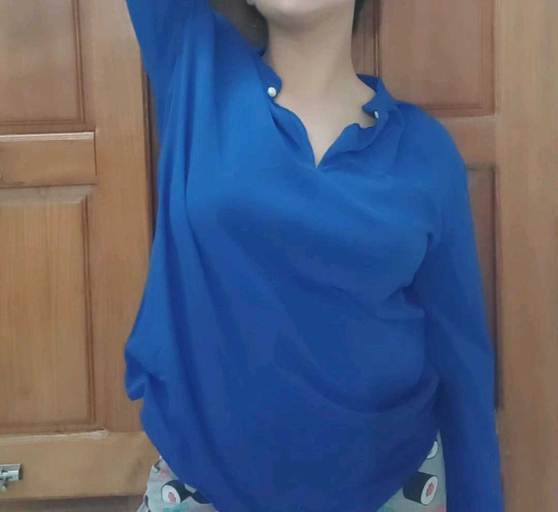 Blue Women Shirt 💙