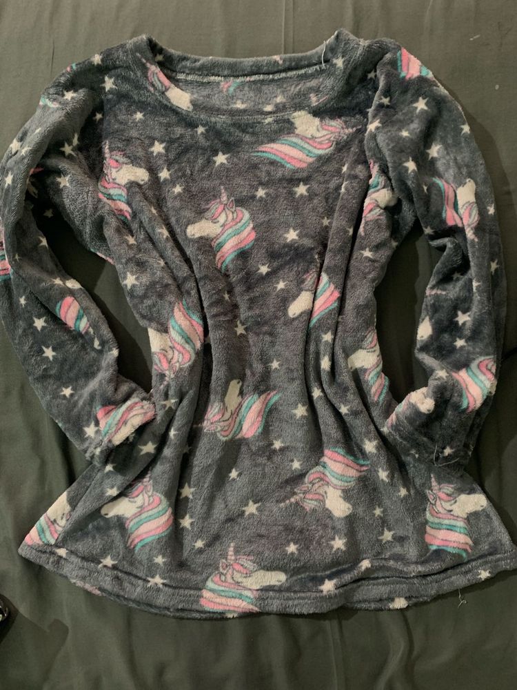 cute fluffed sleepwear tee