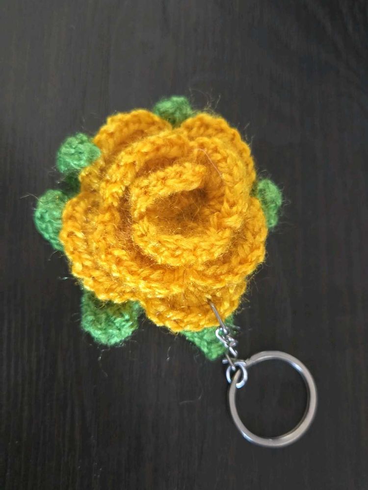 Handmade Crochet Keychain