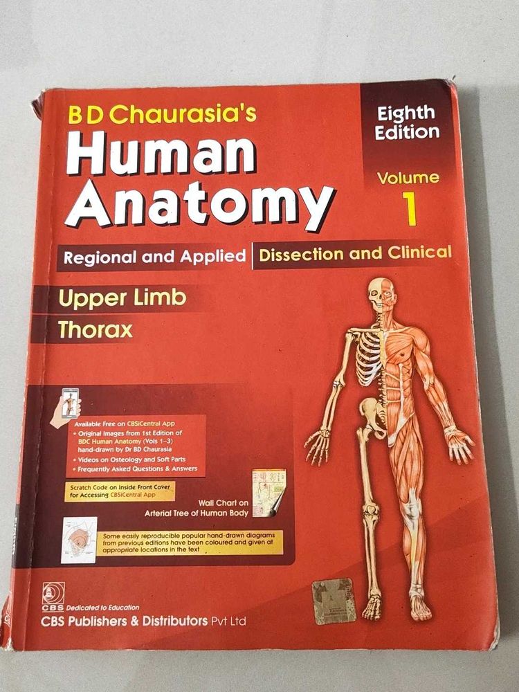 Human Anatomy Book - 8th Edition