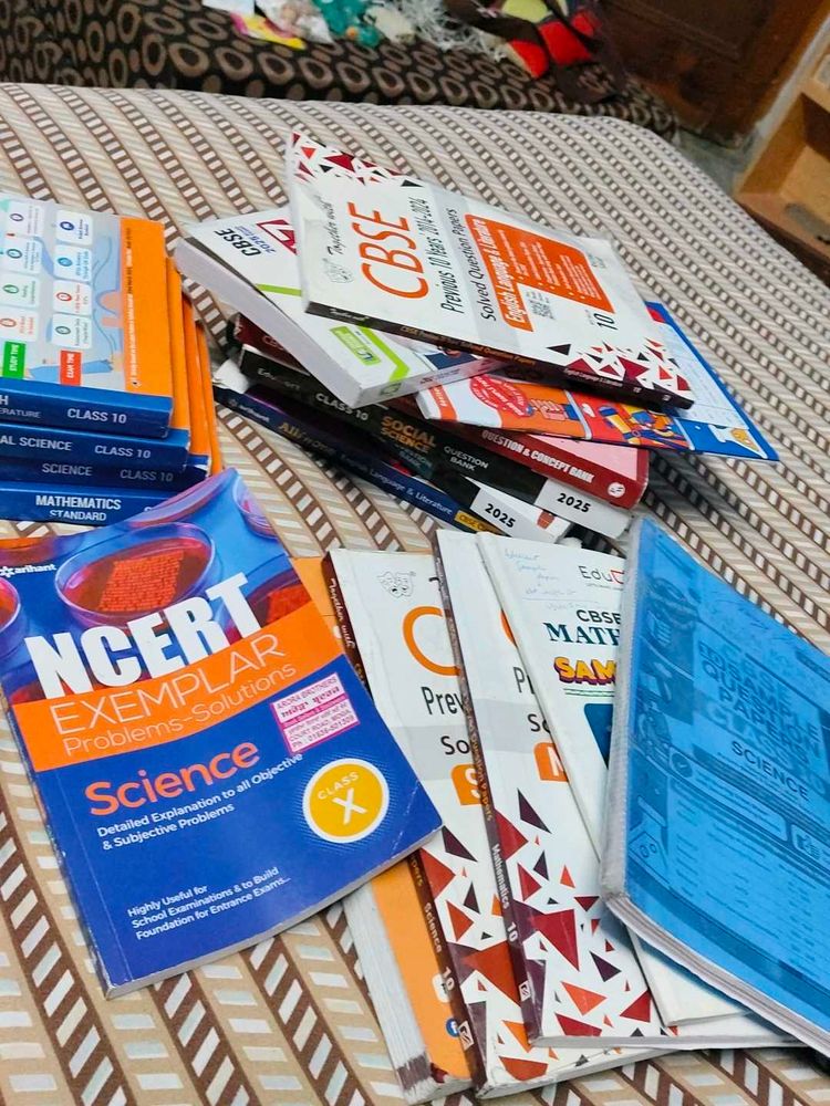Class 10 Textbook Bundle Per Book Hundred 100₹