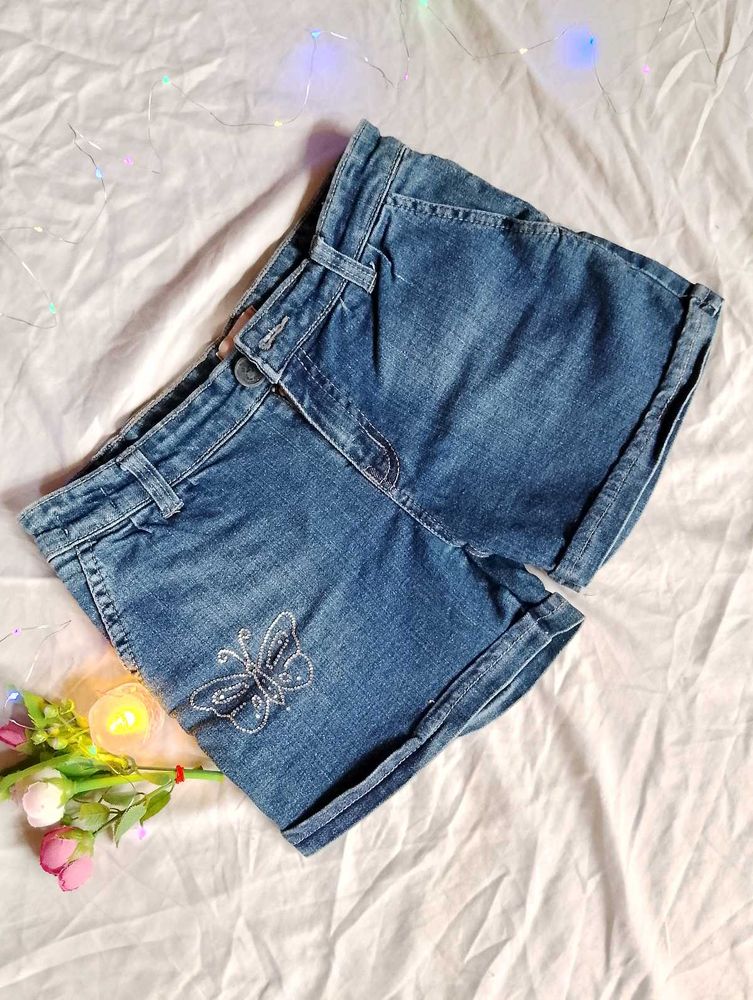 Denim Shorts butterfly 🦋