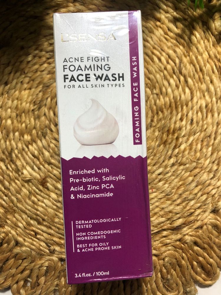 Lsensa Acne Fight Foaming Facewash