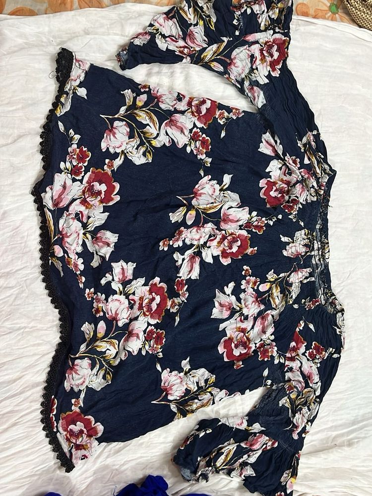Floral Print Top