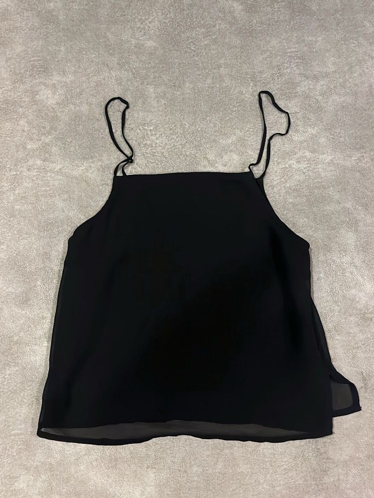 Noodle Strap  Black Top