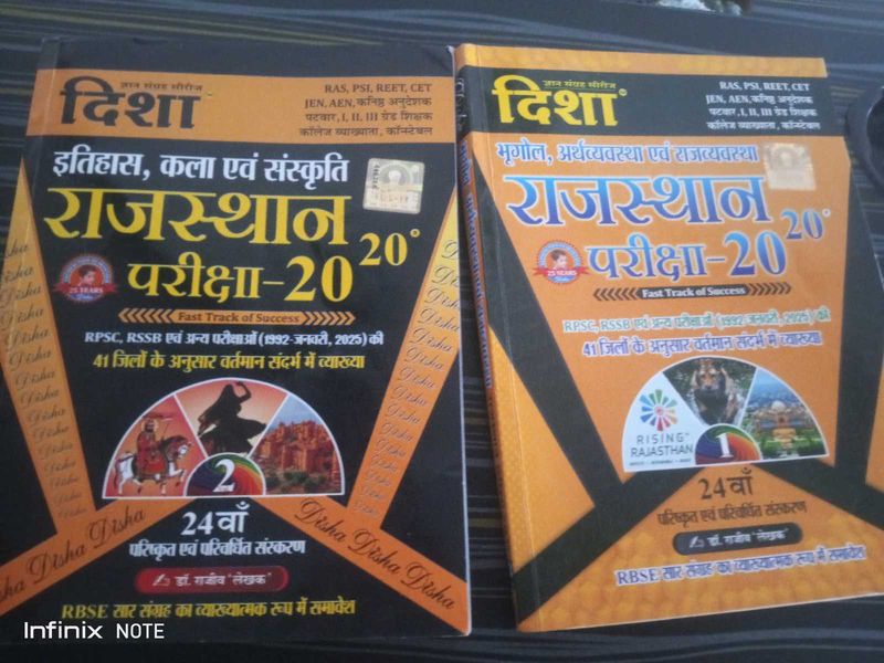 Rajasthan Disha 20,20 Latest Edition New Book