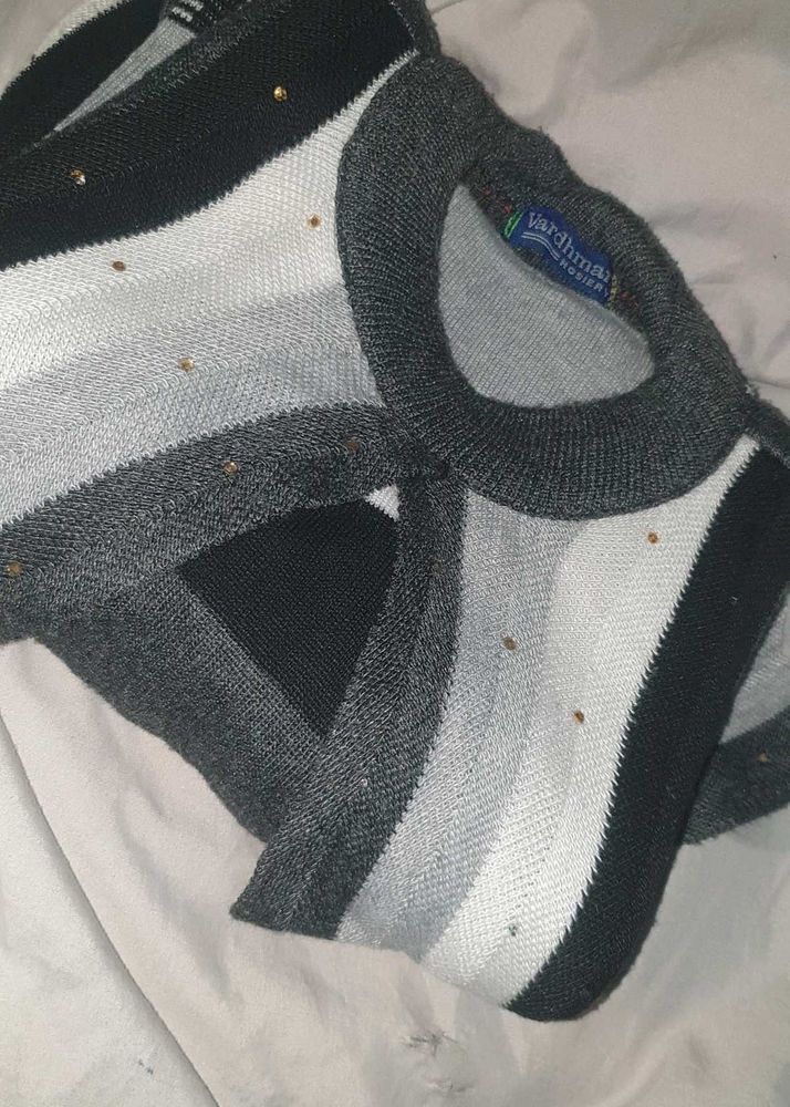 Striped Knit Sweater