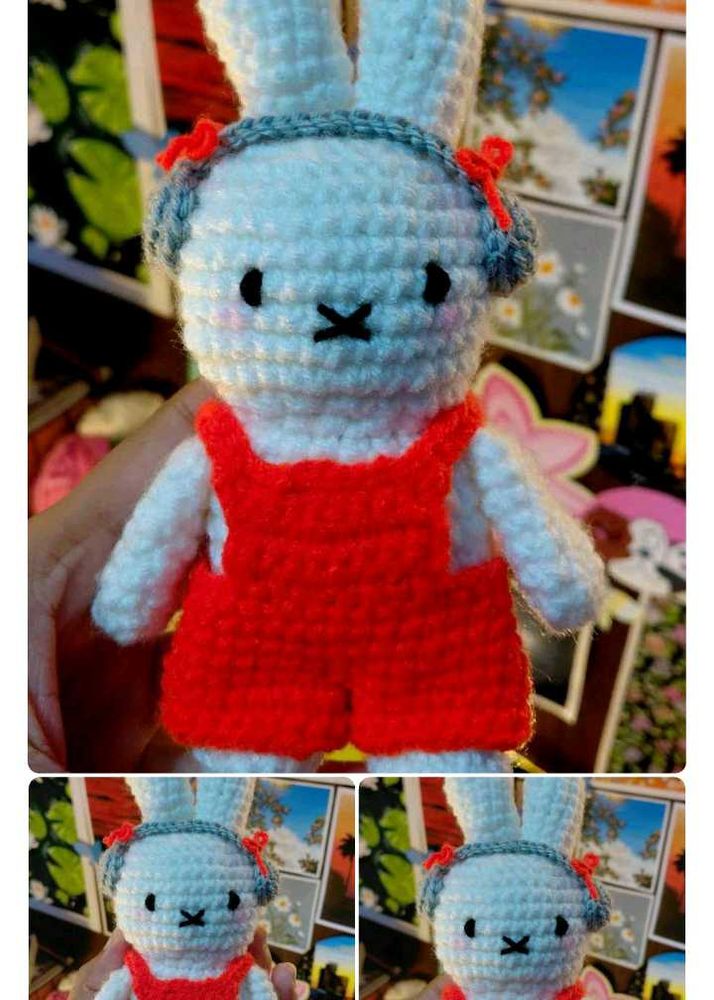 Crochet Bunny Plush Toy