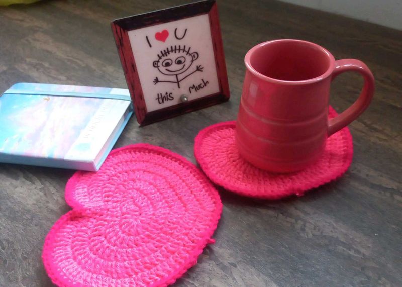 Heart Coasters (Set of 2)