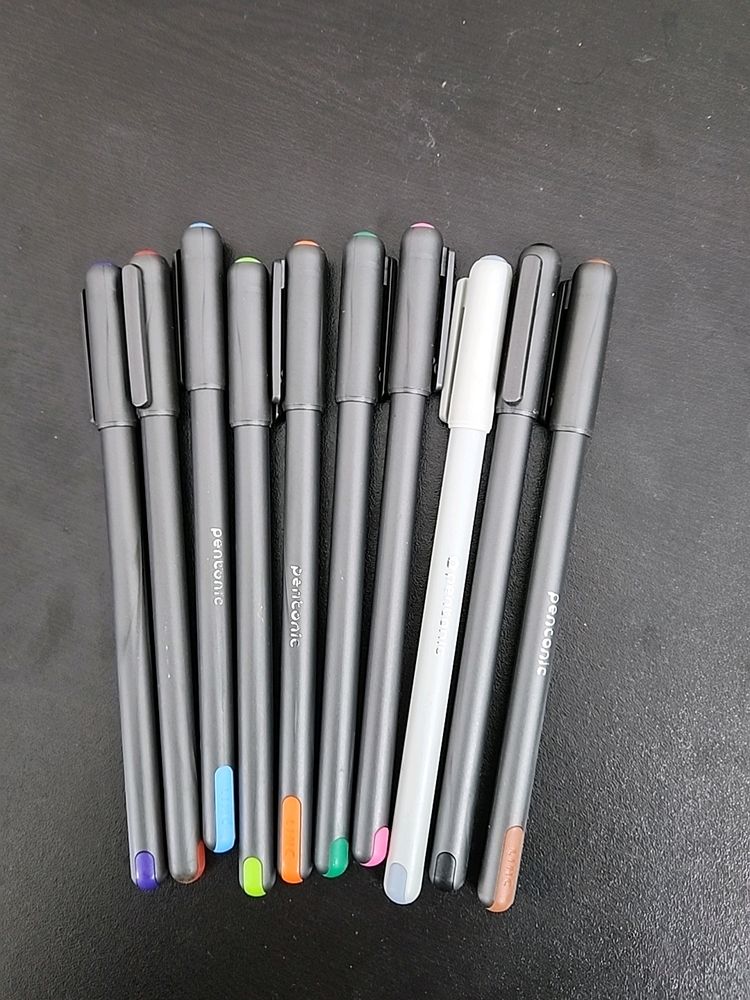 10 Pentonic Color Pens