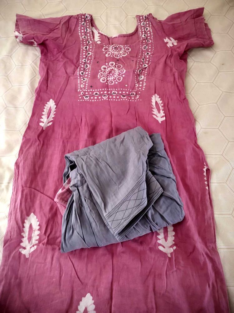 Kurta With Salwar Suit