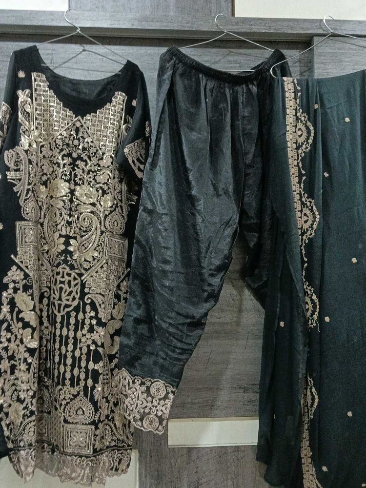 Heavy Dress With Dupatta
