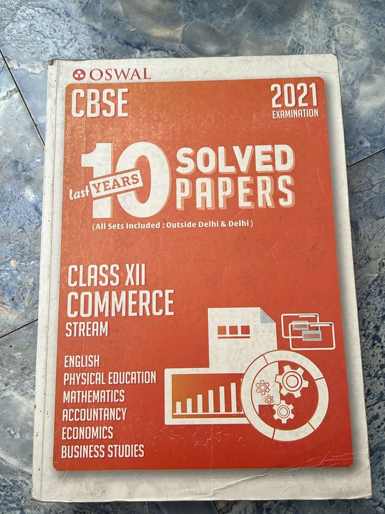 CBSE Oswal 10years Solved Papers : Commerce