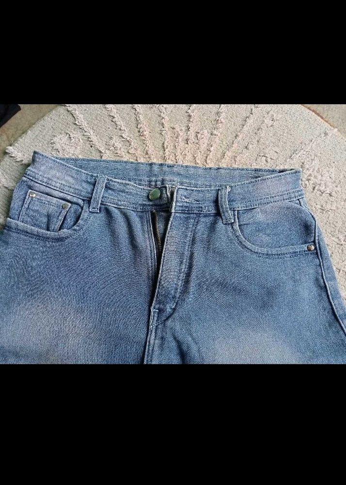 Simple Denim Jeans For Women