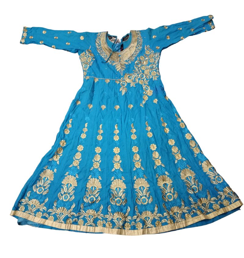 💥BLUE ANAARKALI KURTHI💥