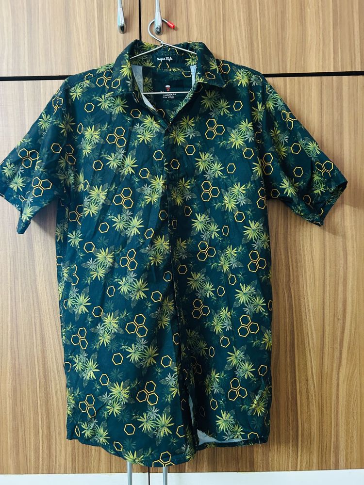 Tropical Vibes Printed Shirt 🌴