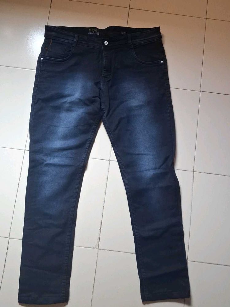 Dark Wash Denim Jeans