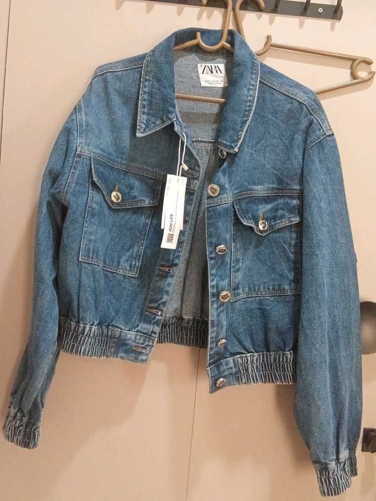 Zara Denim Jacket - New with T