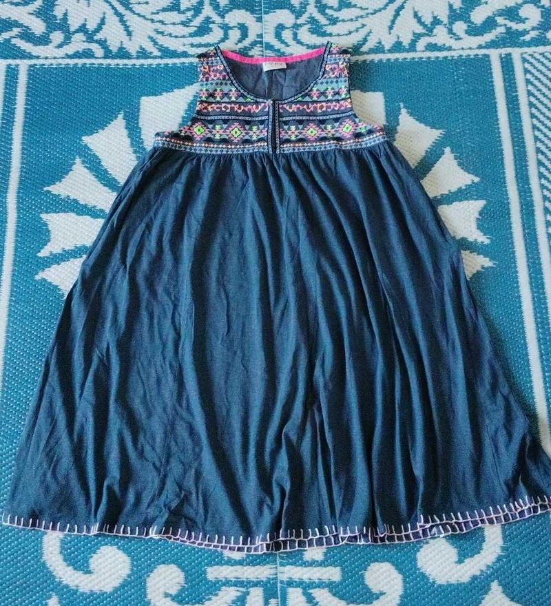 Mini Flare Dress For Girls..